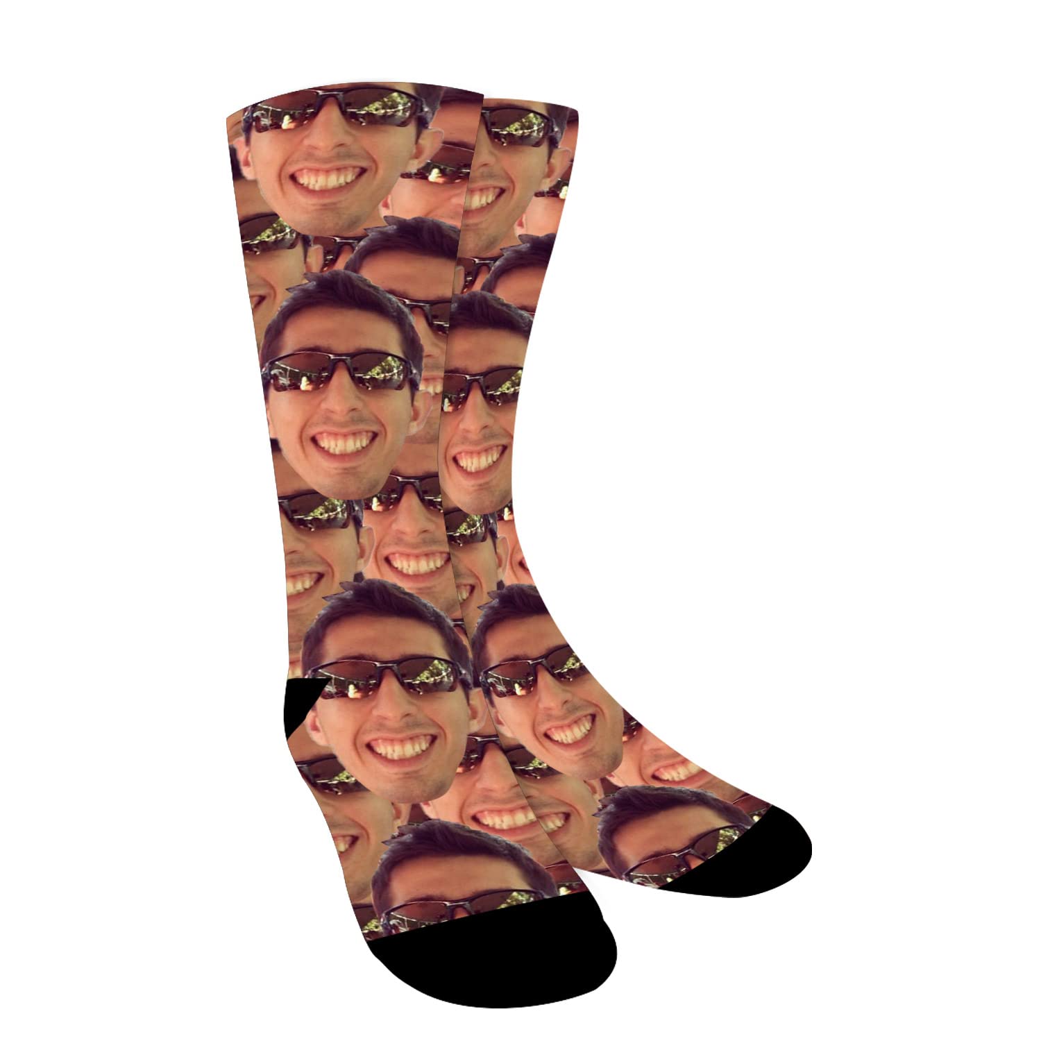 Custom Photo Socks with Your Face - Personalized Dog Socks for Men & Women | Unique Gift Idea for Birthdays, Anniversaries & Pet Lovers