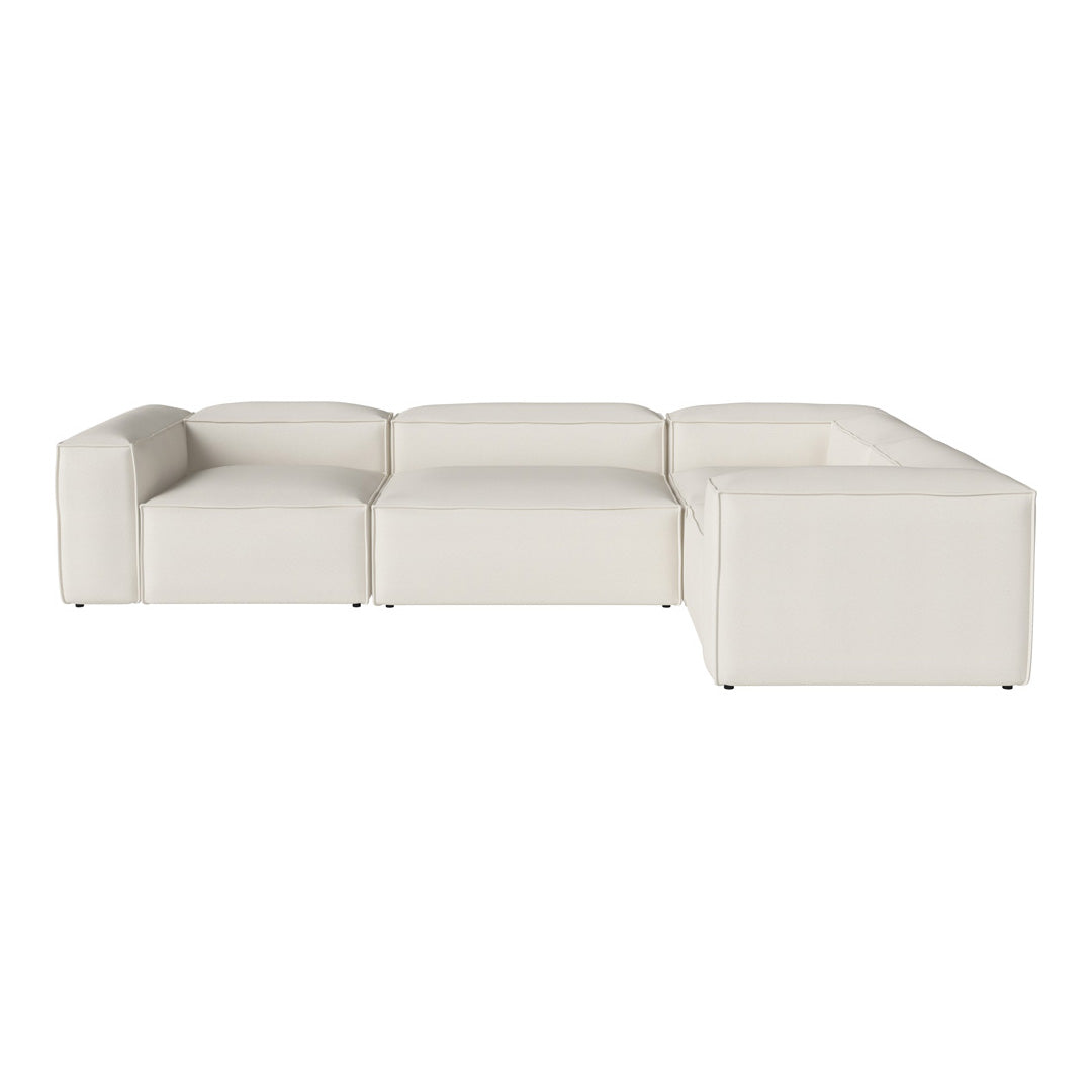 Cosima Corner Sofa - Modern L-Shaped Sectional Couch for Living Room, Home Theater & Lounge Spaces