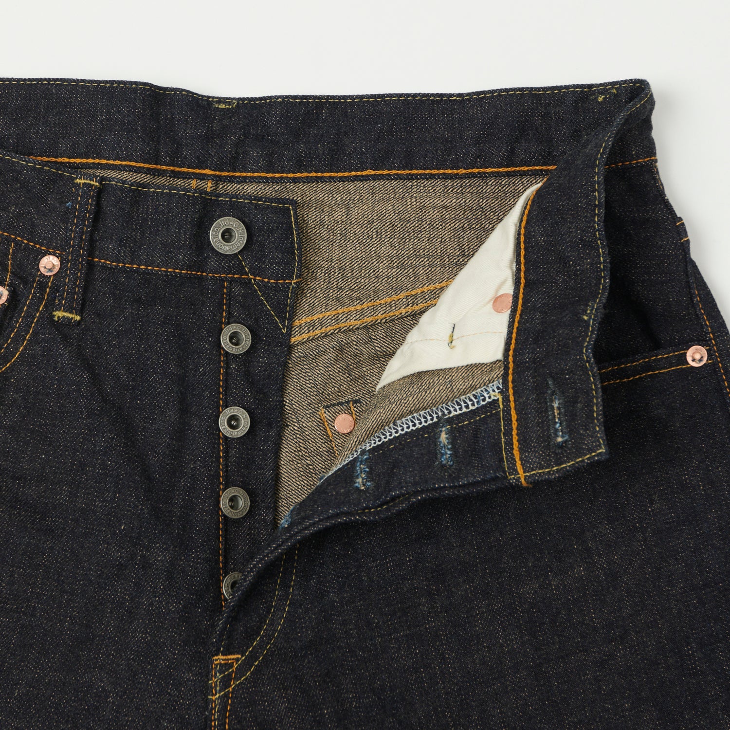 ONI 200 14KBE 14oz Wide Straight Jeans - One Wash Raw Denim for Men | Perfect for Casual Wear & Street Style Outfits