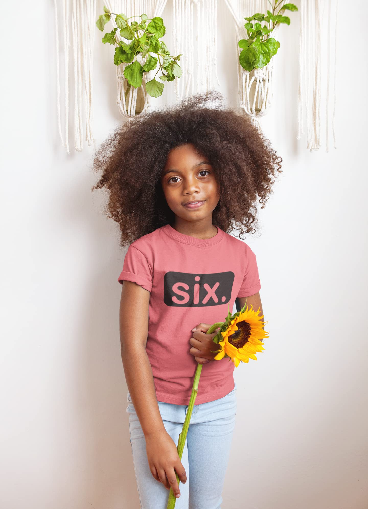Happy 6th Birthday Outfit for Girls - Cute Toddler 6th Birthday Shirt & Gift Set | Perfect for Birthday Parties, Photo Shoots & Special Celebrations