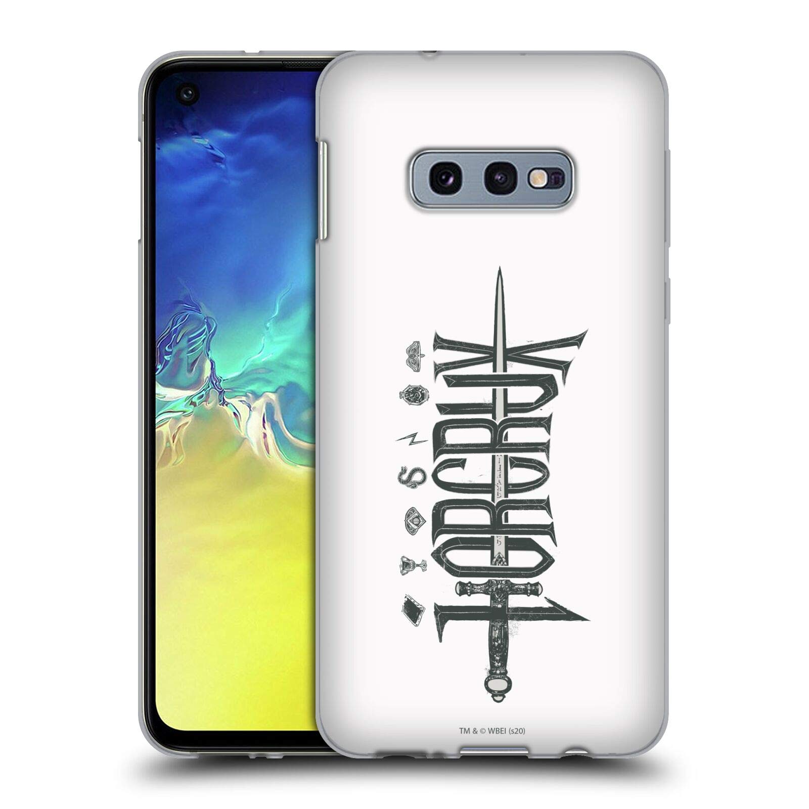 Harry Potter Horcrux Deathly Hallows XIV Soft Gel Case for Samsung Galaxy S10e - Officially Licensed Phone Cover by Head Case Designs, Perfect for Fans, Cosplay, and Daily Protection