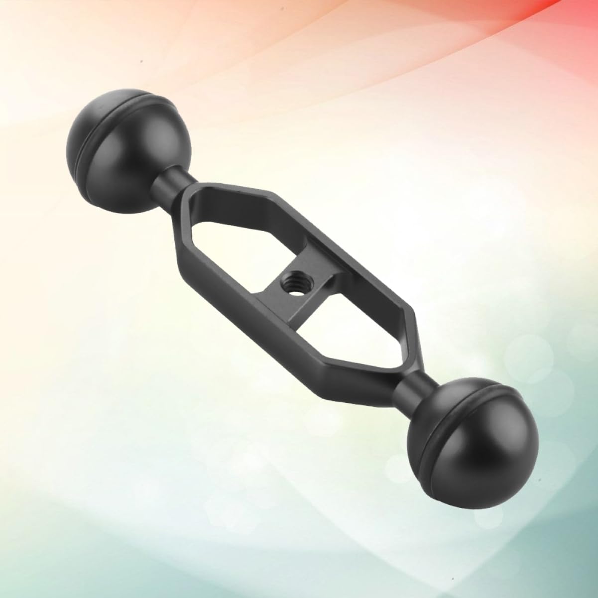 Homoyoyo 3-Piece 5-Inch Aluminum Alloy Dual Ball Arms for Underwater Torch - Durable Underwater Lighting Accessories for Scuba Diving, Underwater Photography & Marine Exploration
