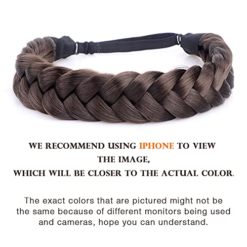 Two Strand Braided Headband for Women - Stylish Hair Accessory for Workouts, Yoga, and Everyday Wear