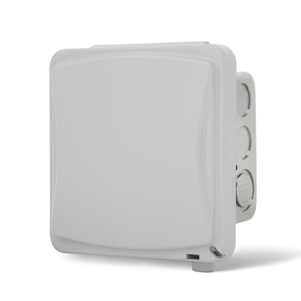 Infratech Dual Duplex ON/OFF In-Wall Switch for Dual Element Electric Heaters with Weatherproof Cover - Perfect for Home, Office, and Commercial Heating Control