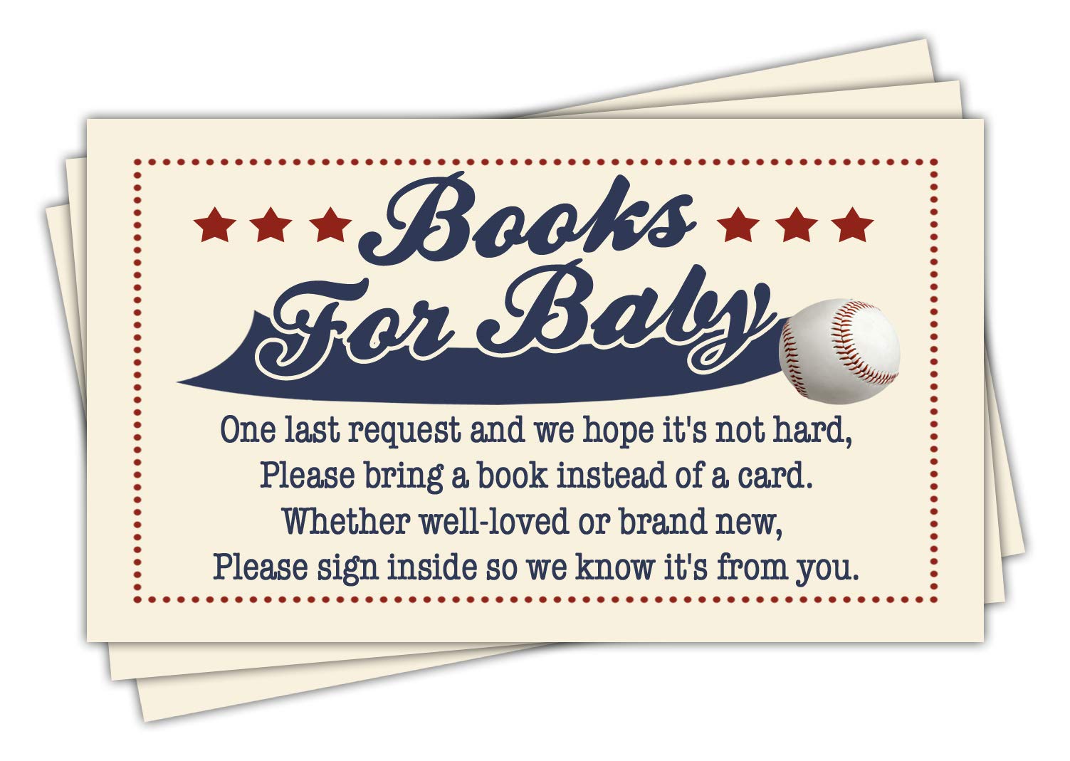 40-Piece Baseball Baby Shower Book Set - Perfect for Newborn Gifts, Nursery Decor & Baseball-Themed Celebrations