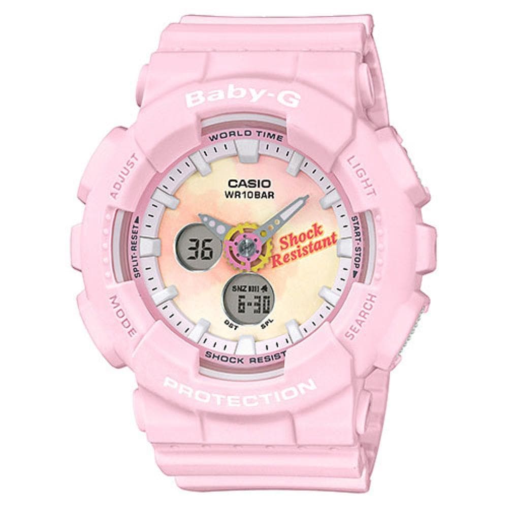 CASIO BABY-G BA-120TG-4ADR Digital Sports Watch for Women - Shock Resistant, Water Resistant, LED Light - Perfect for Running, Swimming & Outdoor Activities