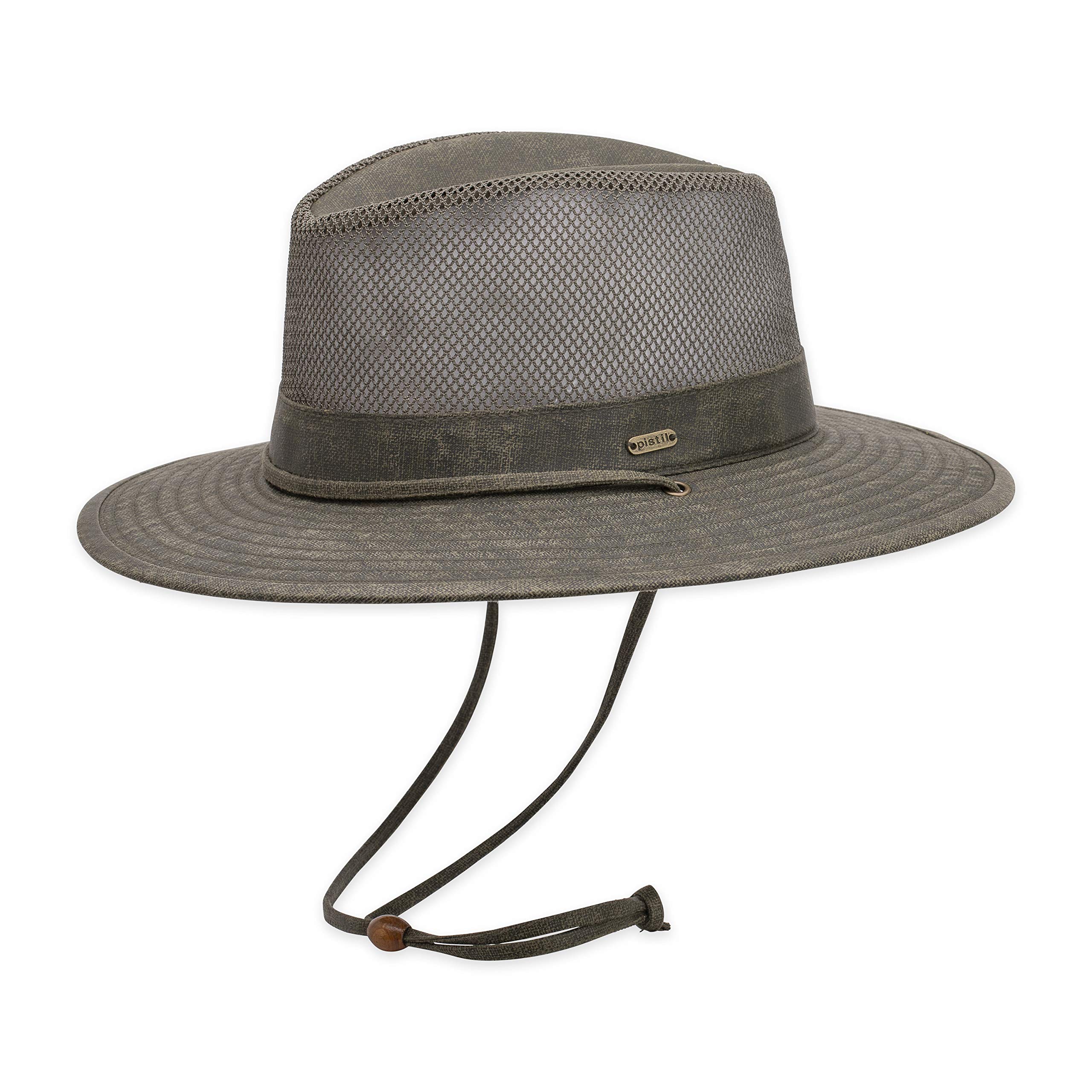 Pistil Men's Colton Sun Hat UPF 50+ Wide Brim Outdoor Summer Hat for Hiking, Beach & Travel - Lightweight & Breathable
