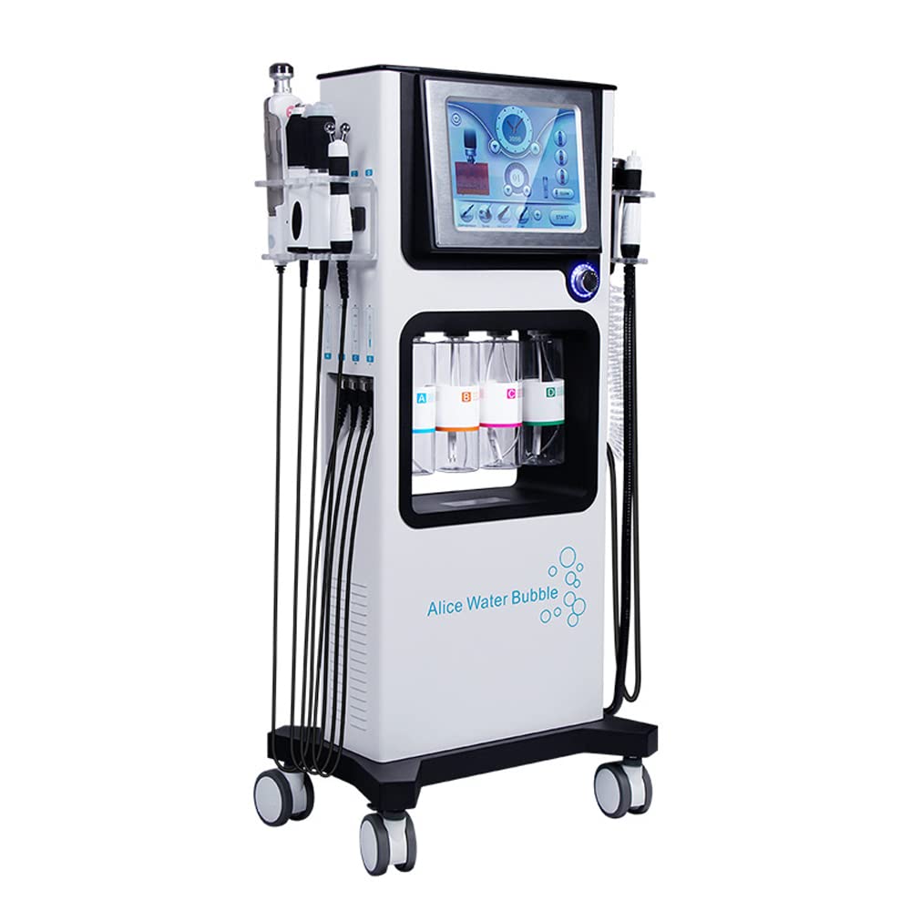 7-in-1 Hydrogen Oxygen Facial Machine - Professional Vacuum Face Cleaner & Hydro-Dermabrasion Sprayer for Deep Pore Cleansing | Perfect for Spa, Salon & At-Home Skincare Routine