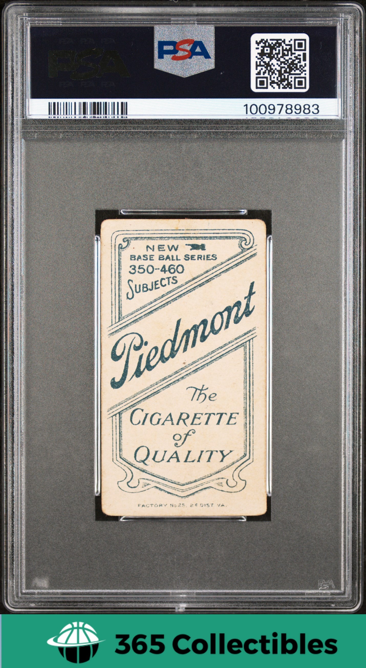 1909 T206 Piedmont 350-460 Tobacco Baseball Card - John Hummel Brooklyn Superbas (Vintage Sports Memorabilia, Collectible Trading Cards for Baseball Fans & Card Collectors) - Perfect for Display, Framing, and Sports Memorabilia Collections