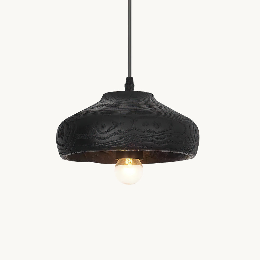 Ashen Wave Pendant Light - Modern Scandinavian Style Ceiling Lamp for Dining Room, Kitchen Island, Living Room & Bedroom Lighting