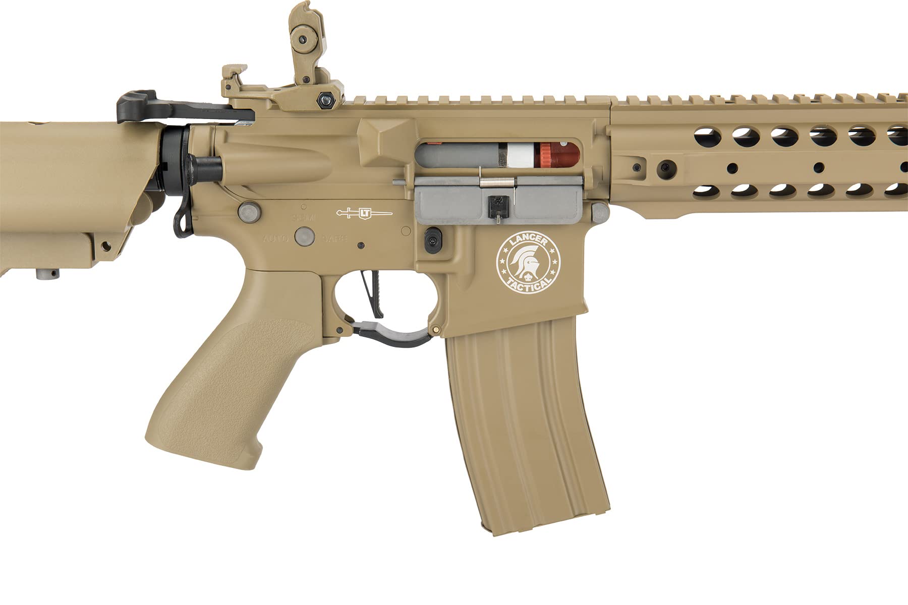 Lancer Tactical Gen 2 CQB Proline Full Metal ETU & Mosfet High FPS Airsoft AEG Rifle - Realistic Training & Competitive Airsoft Matches