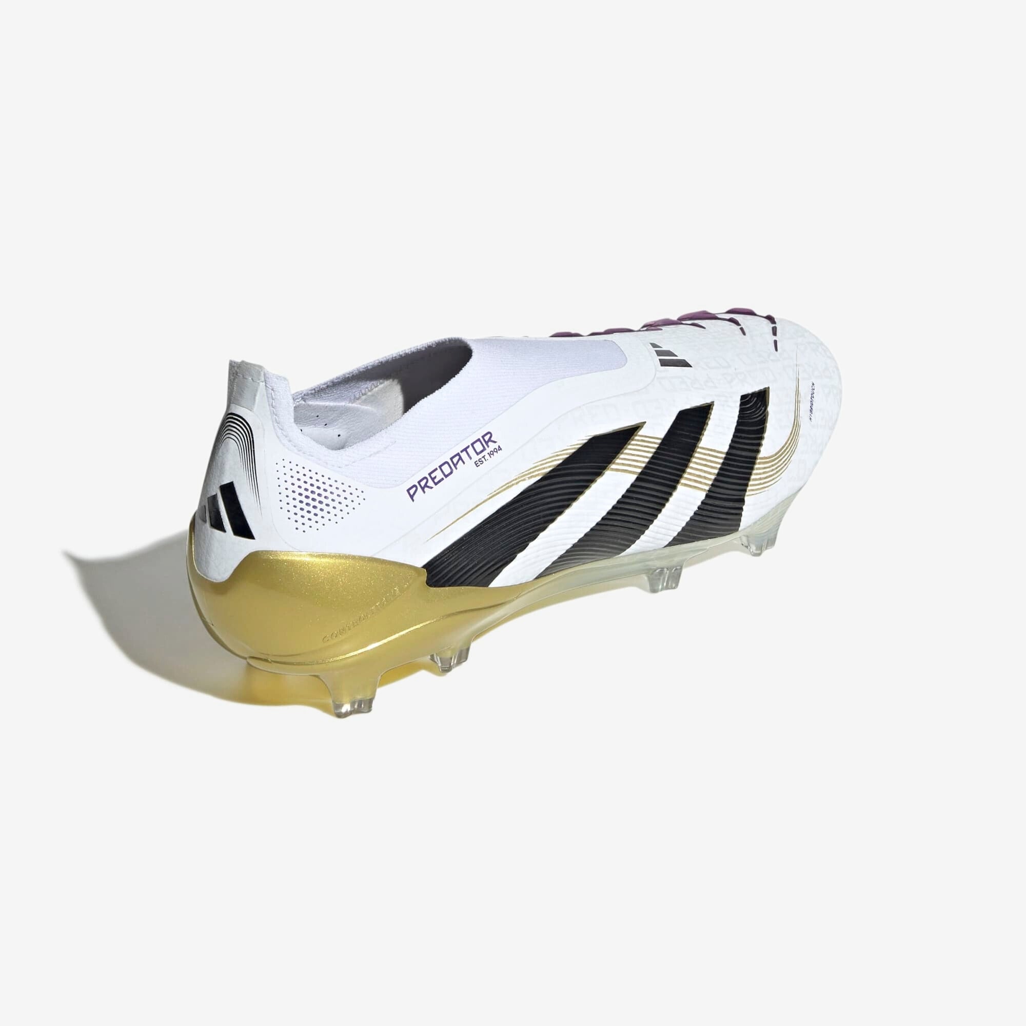 adidas Predator Elite Laceless Soccer Cleats - Lightweight Football Shoes for Men, Firm Ground (FG) - Perfect for Training, Matches, and Competitive Play