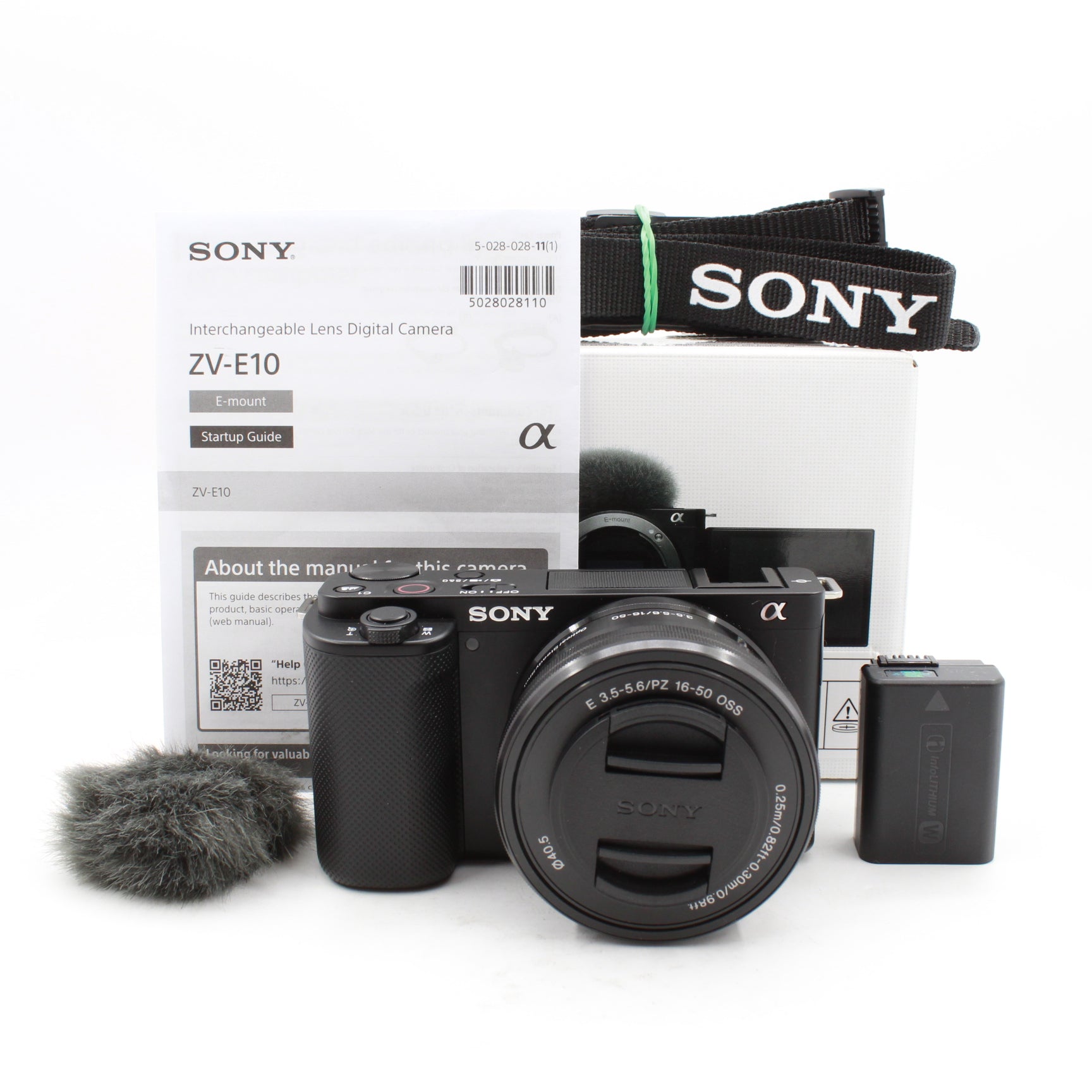 Open Box Sony ZV-E10 Mirrorless Digital Camera with 16-50mm Lens (Black) - Perfect for Vlogging, Travel & Content Creation