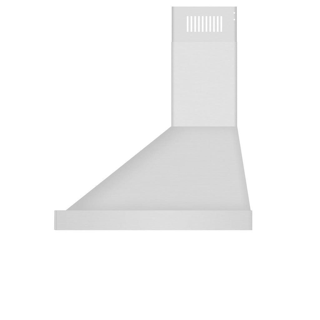 Empava 36 Inch Stainless Steel Ducted Wall Mount Range Hood - Powerful Kitchen Ventilation for Smoke & Odor Removal (Model 36RH04) - Perfect for Modern Home Cooking & Grilling