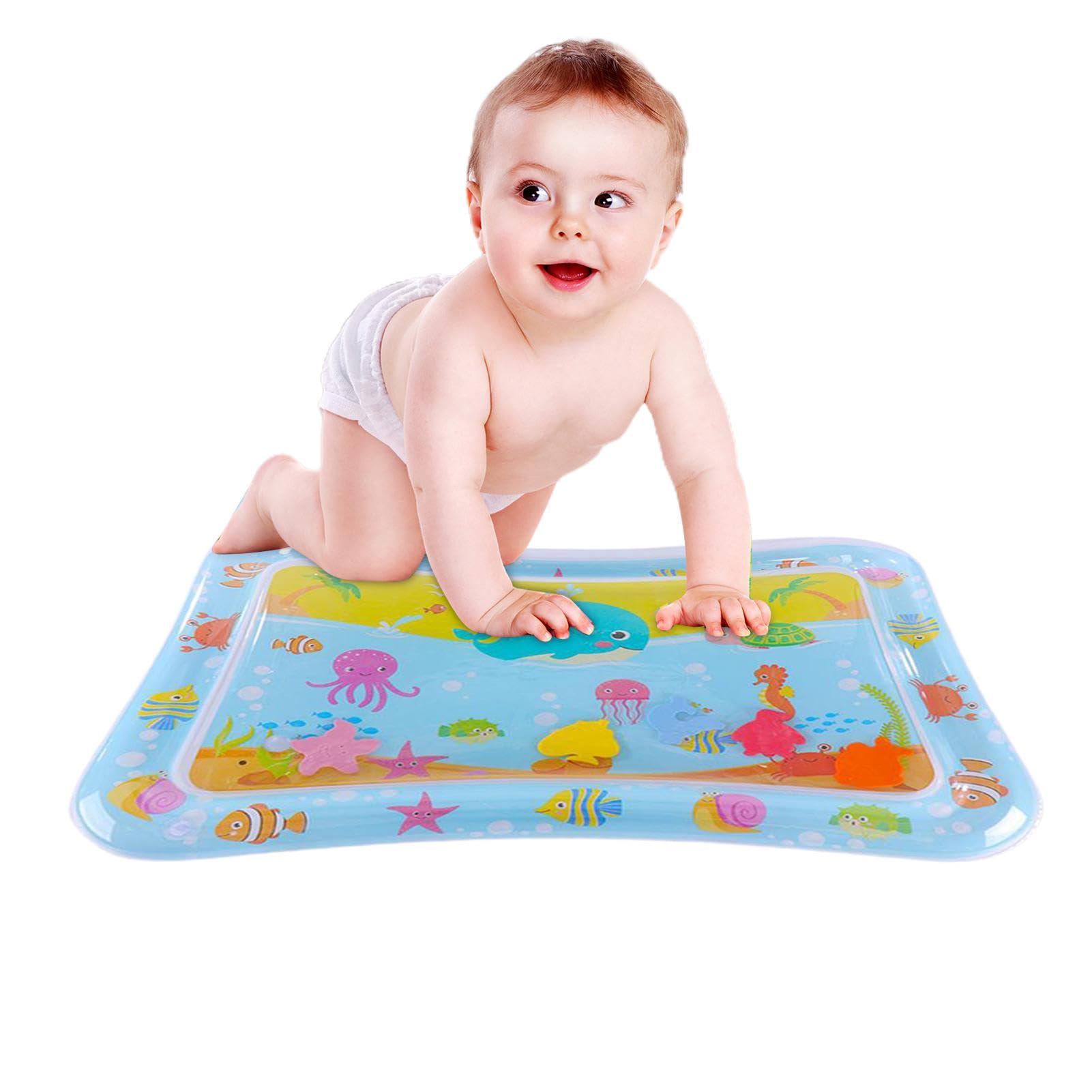 Inflatable Sea Sensory Play Mat for Kids - Large Water Activity Toy for Sensory Development & Playtime Fun