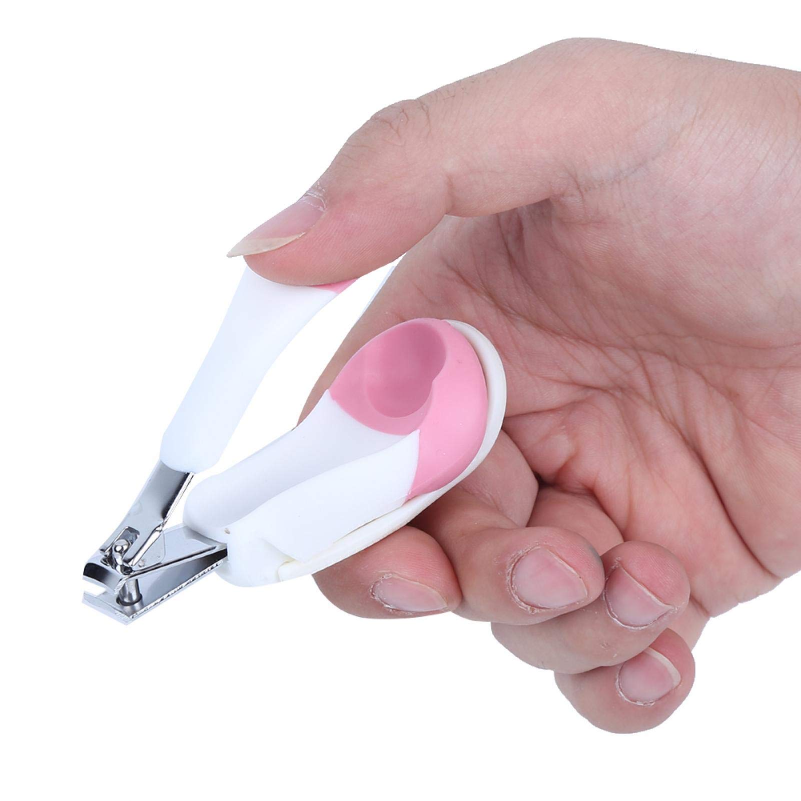 Baby Nail Care Kit - Safe Nail Scissors, Nail File & Clipper for Infants, Toddlers & Kids (Pink) | Gentle Grooming for Newborns & Baby Nail Trimming at Home