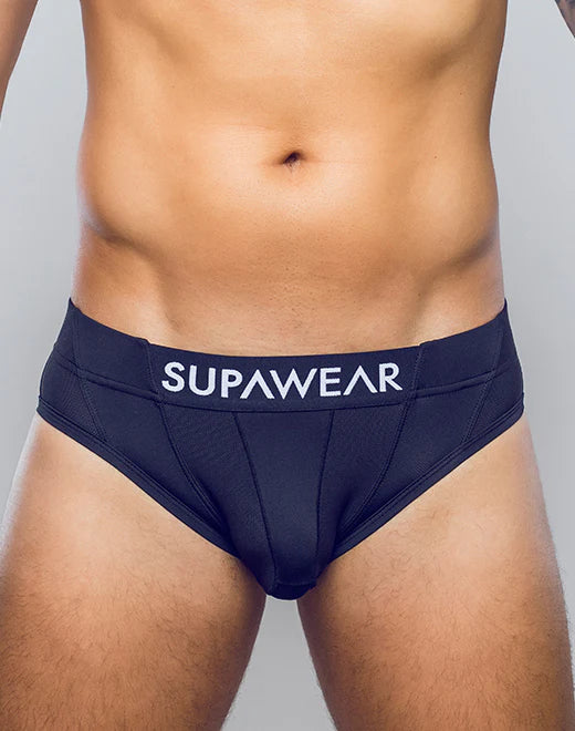Supawear Vortex Breathable Men's Underwear - Soft Cotton Briefs for Comfort & Support - Perfect for Workouts, Travel & Everyday Wear
