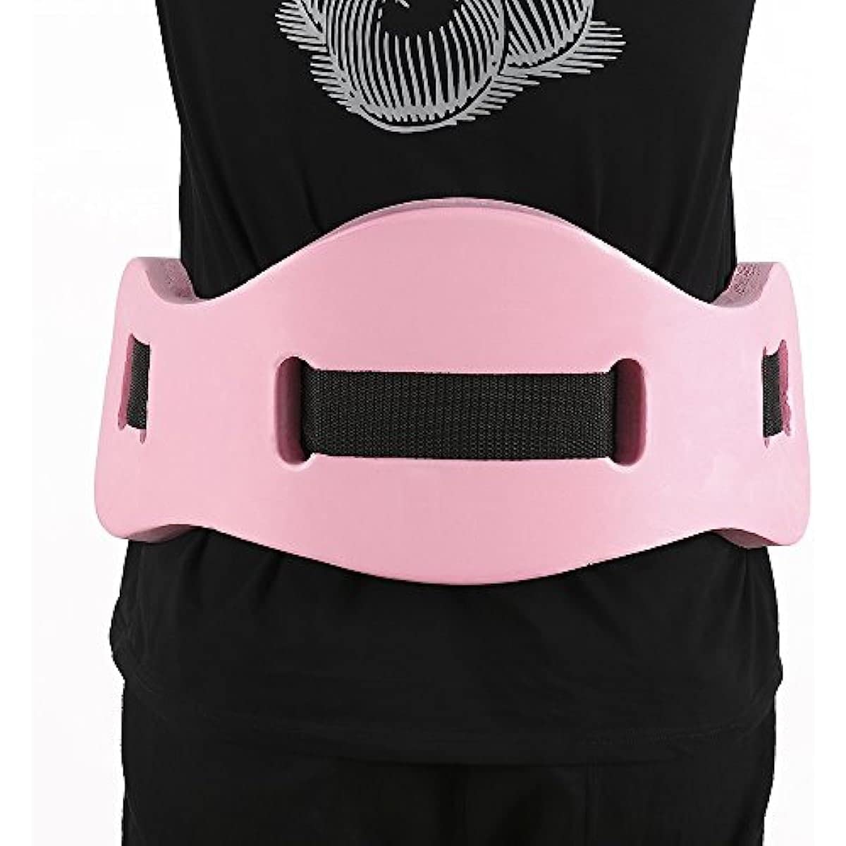 1Pack Adjustable Swim Belt Flotation Belt for Kids & Adults - Safe EVA Swimming Waist Belt for Learning, Training & Jogging - Perfect for Pool, Beach & Water Aerobics (Random Color)