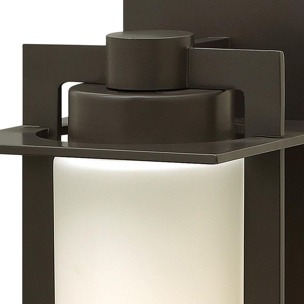Hinkley Colfax Collection One Light Small Outdoor Wall Mount in Bronze - Perfect for Porch, Patio, and Garden Lighting
