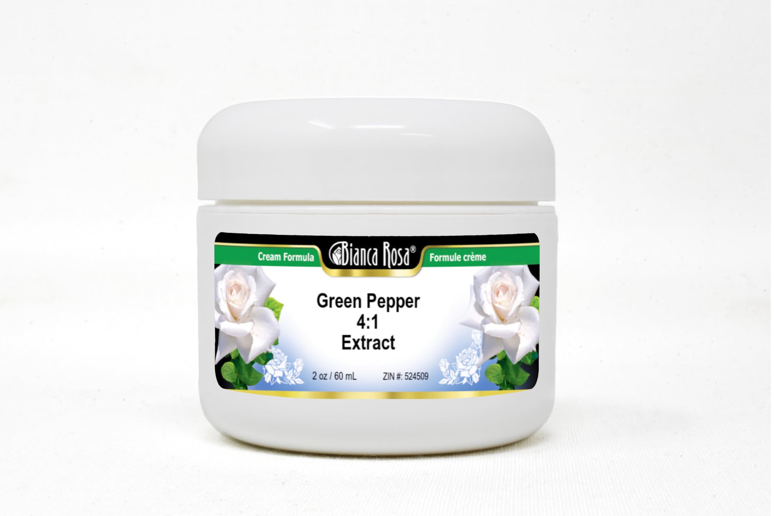 Green Pepper 4:1 Extract Cream (2 oz) - 2 Pack | Natural Pain Relief & Muscle Recovery | Perfect for Athletes & Post-Workout Care