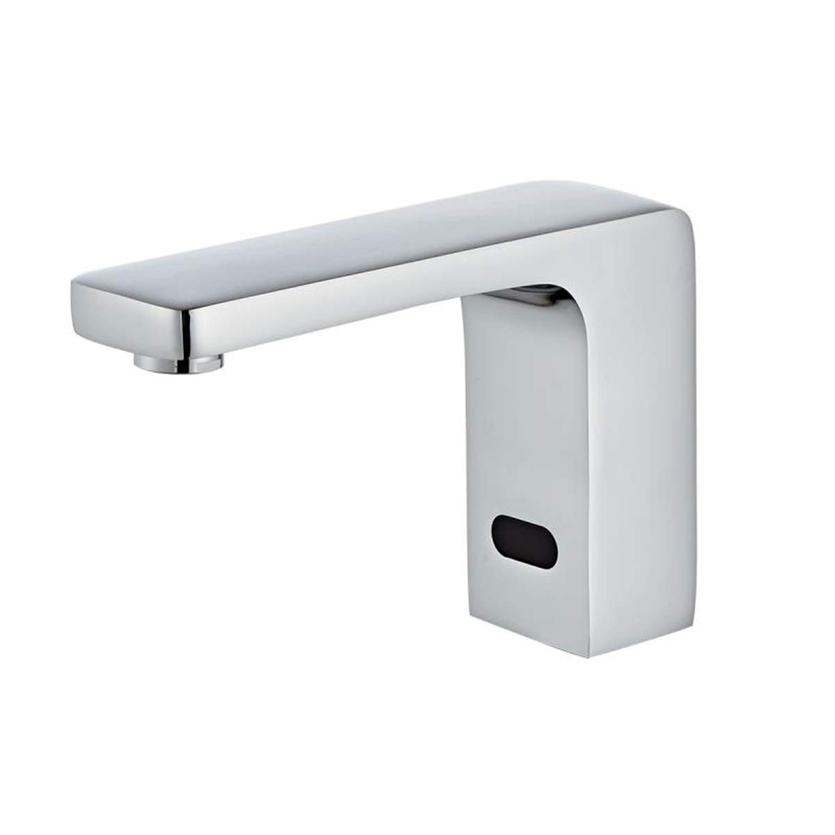 Automatic Sensor Touchless Bathroom Faucet - Chrome Motion Activated Hands-Free Vanity Sink Tap with Battery/Plug-in Power - Perfect for Modern Homes, Restaurants & Public Restrooms