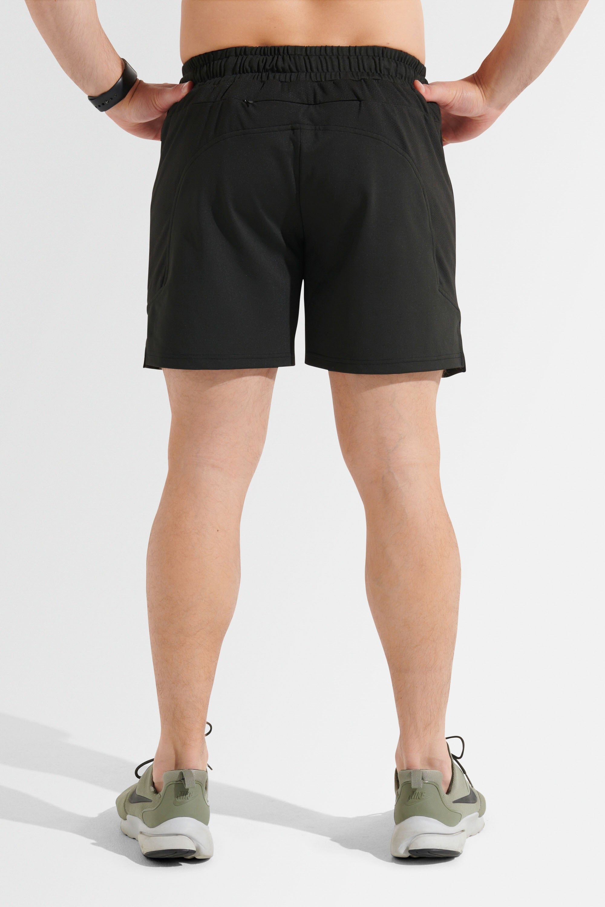 Stylish Intricate Black Shorts for Women - Perfect for Summer, Travel & Casual Outfits