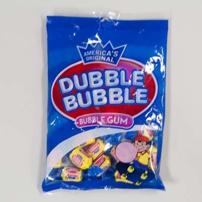 Original Dubble Bubble Bubble Gum 4.5oz (Pack of 12) - Bulk Chewing Gum for Parties, Events & Fundraisers | Wholesale Candy Discount | Classic Bubble Gum Flavor