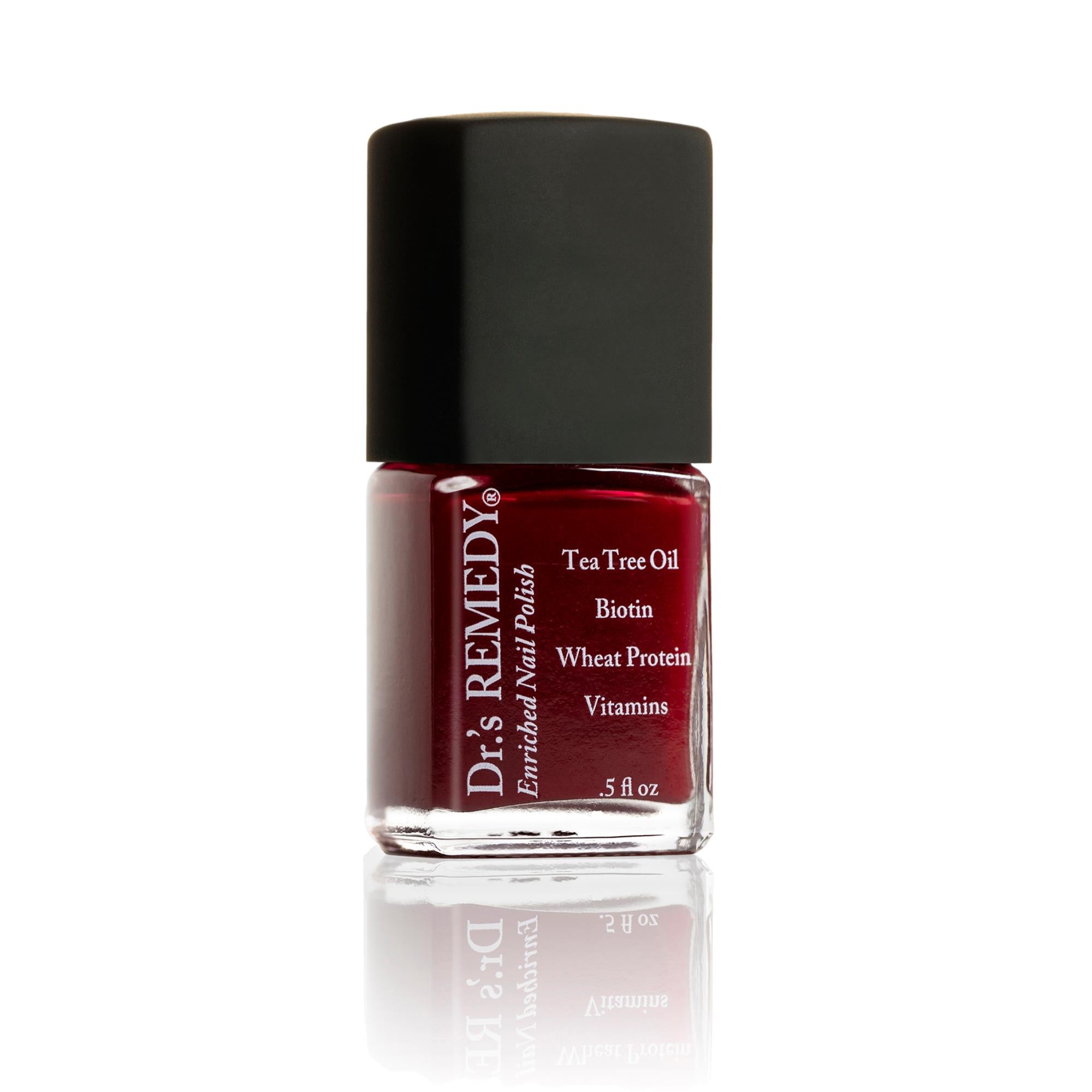 Dr.'s Remedy SASSY Scarlet Nail Polish - 0.5 fl oz Vegan & Toxin-Free - Perfect for Manicures, Pedicures & Special Occasions