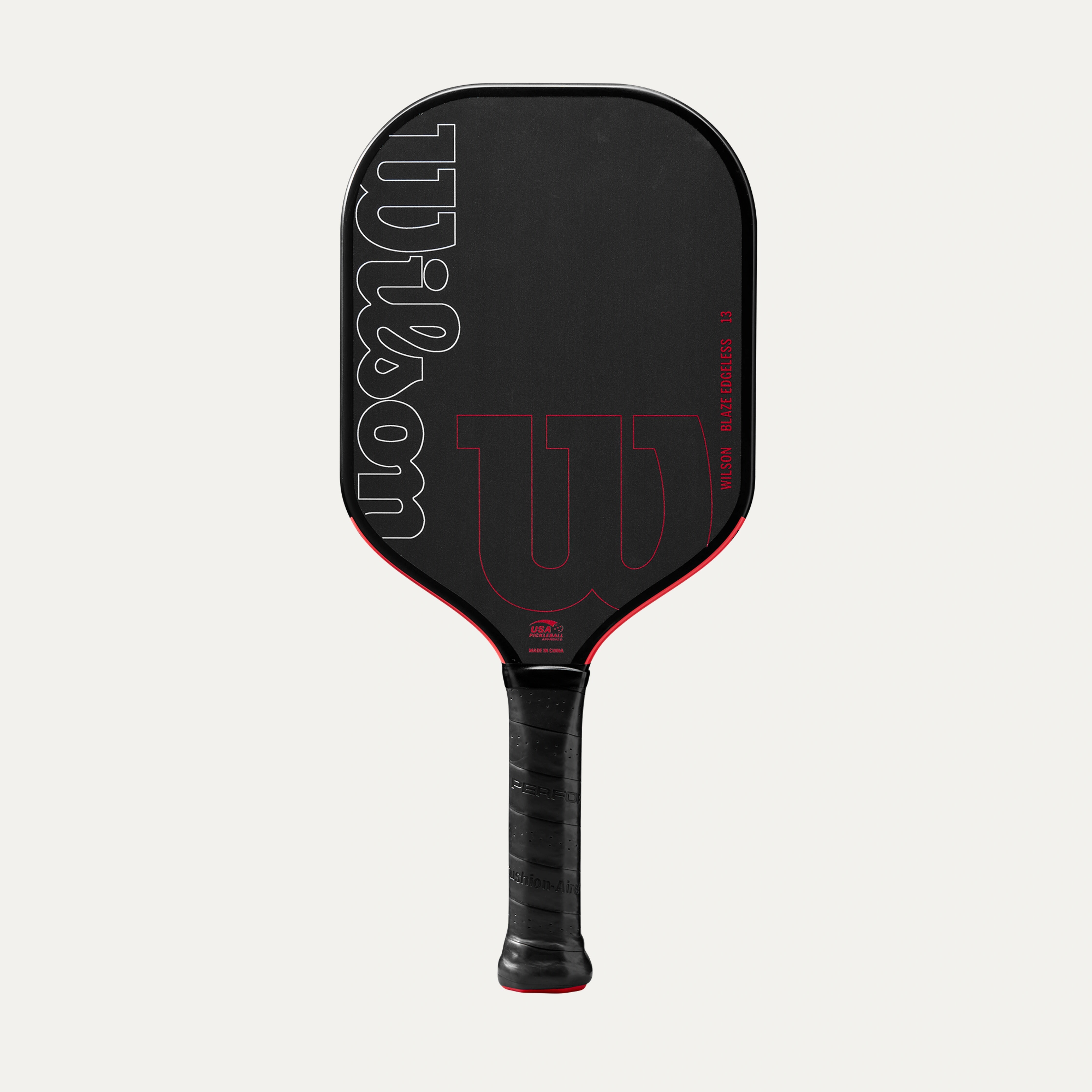 Wilson Blaze Edgeless 13mm Pickleball Paddle - Premium Carbon Fiber Face with Comfort Grip - Perfect for Tournament Play & Recreational Games