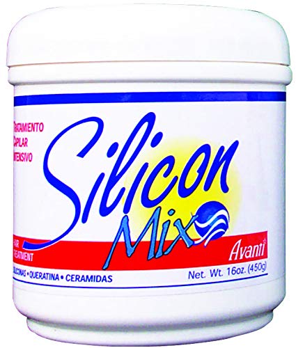 Silicon Mix Hair Treatment Deep Conditioner 16 Oz (Pack of 4) - Intense Hydration for Dry, Damaged & Curly Hair - Salon Quality Hair Mask for Softness & Shine