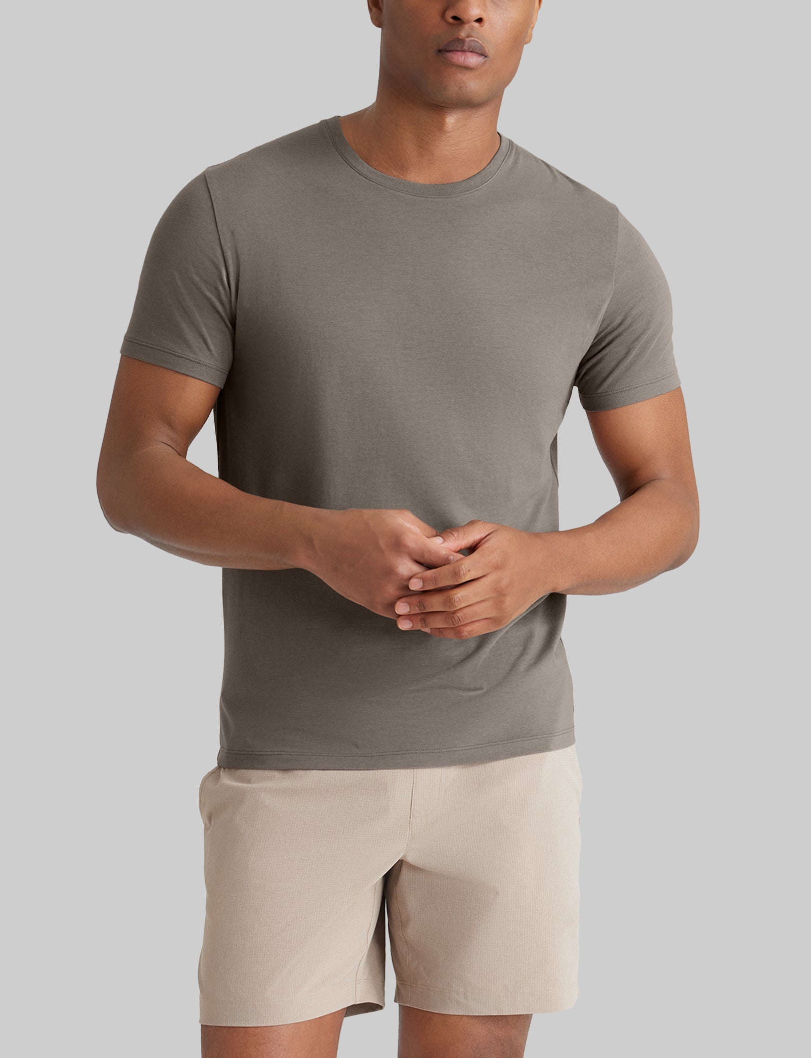 Second Skin Crew Neck T-Shirt for Men & Women | Ultra Soft Stretch Cotton | Perfect for Layering, Casual Wear & Everyday Comfort