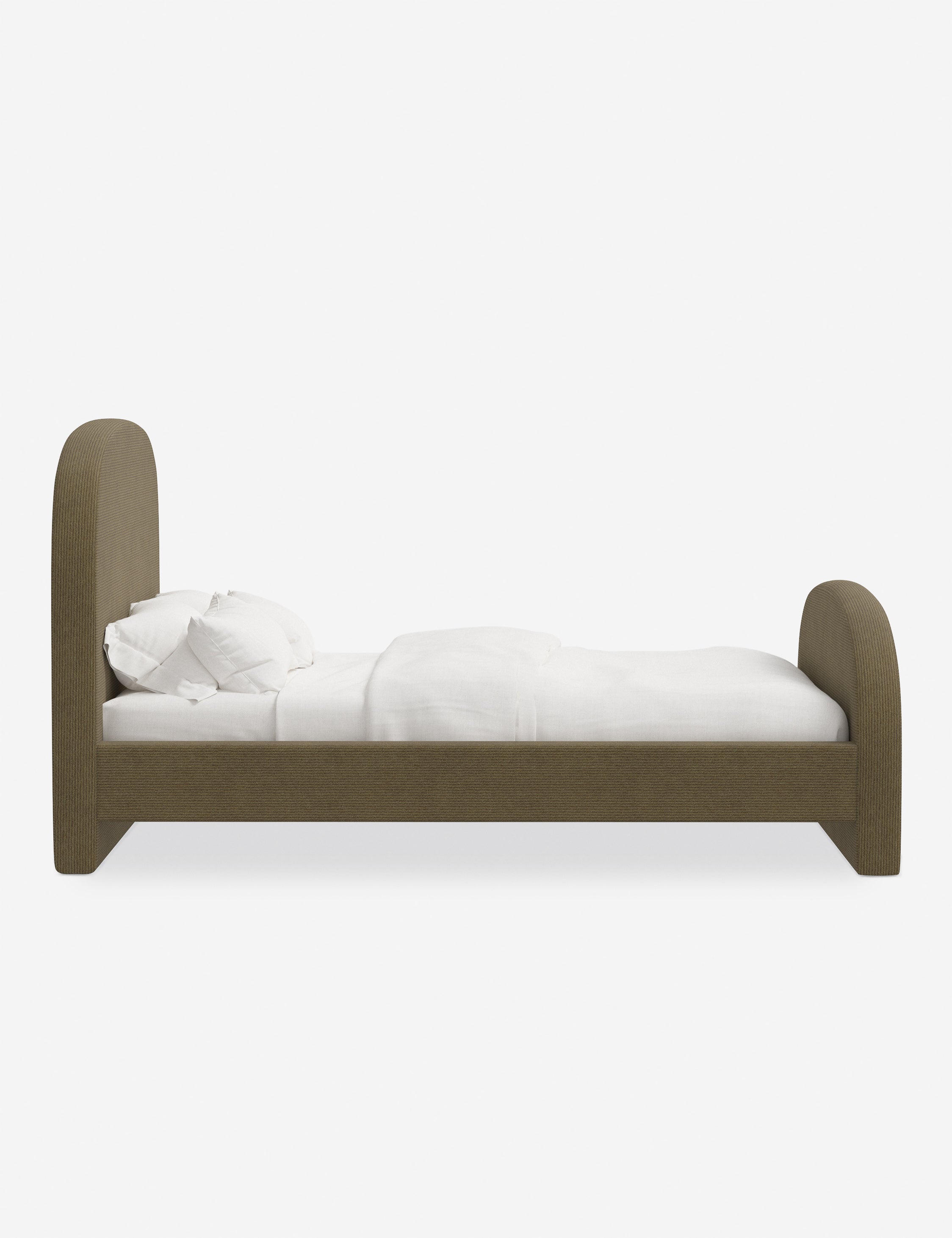 Modern Bescond Platform Bed Frame with Headboard - Queen Size, Wooden Slat Support, Sturdy & Minimalist Design - Perfect for Bedroom, Guest Room, or Studio Apartment