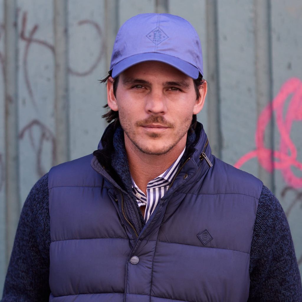 BEAUCAIRE Cotton Baseball Cap for Men & Women - Adjustable Indigo Blue Dad Hat - Casual, Outdoor, Sports, Travel Accessories