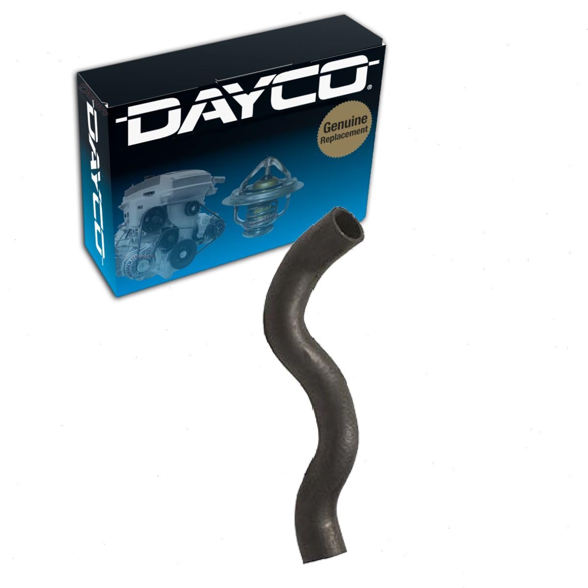 Dayco 72848 Radiator Coolant Hose Replacement - High Performance Cooling System Hose for Cars, Trucks & SUVs - Perfect for Engine Overheating Prevention & Cooling System Maintenance