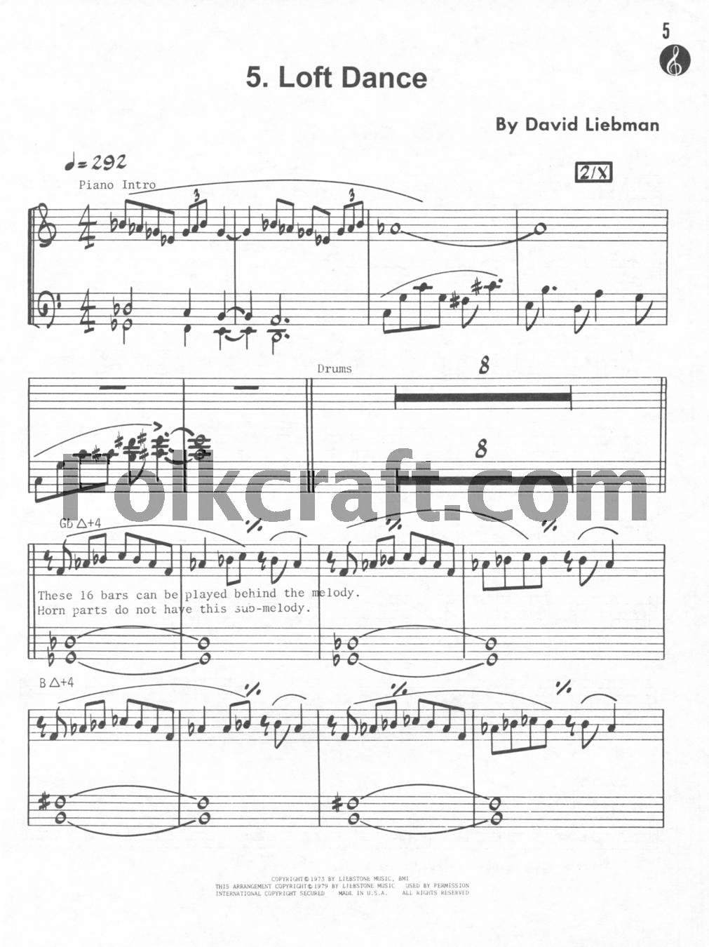 Liebman by David - Premium Quality Saxophone for Jazz & Classical Music | Perfect for Performances, Practice & Studio Recording