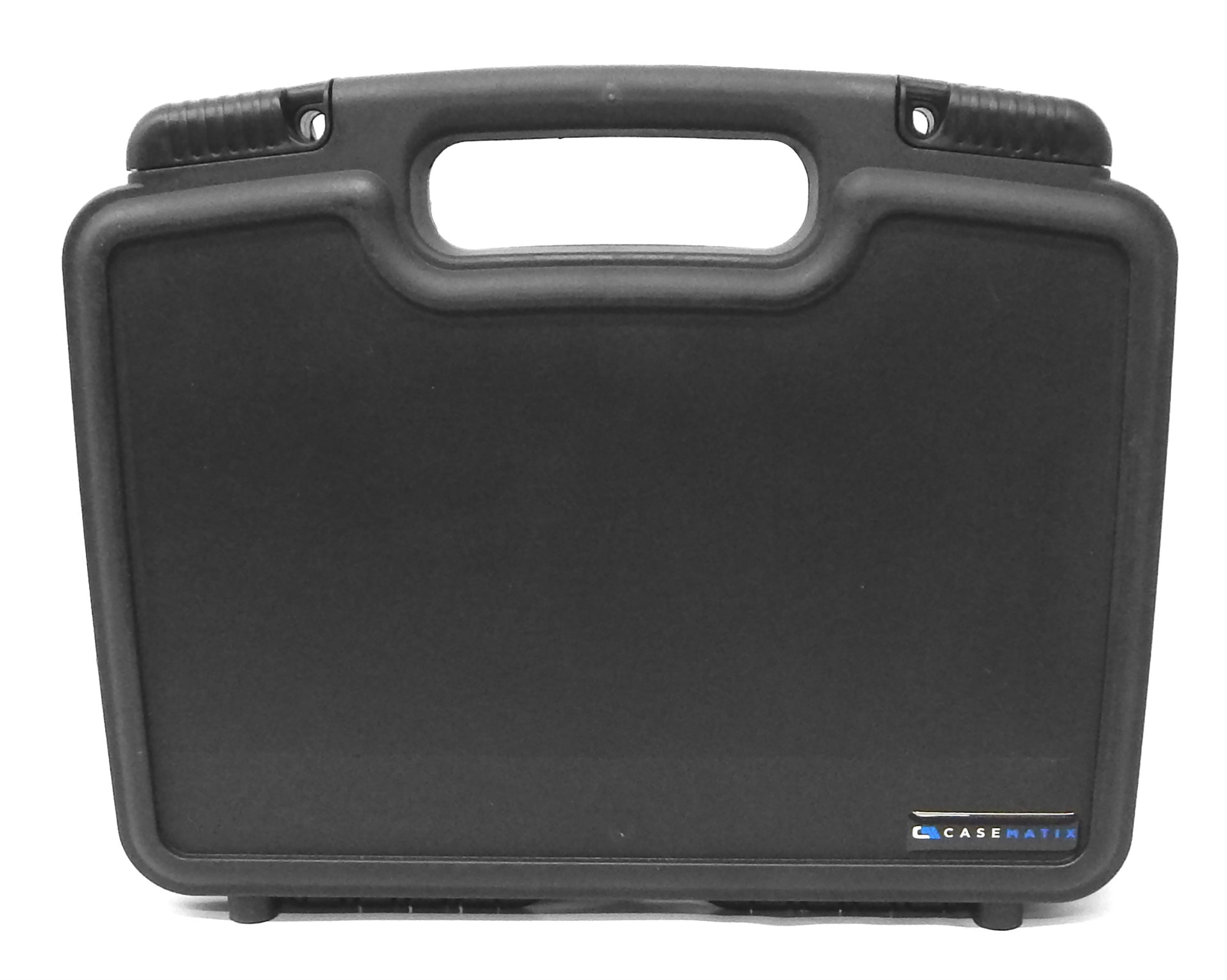 CASEMATIX Rock Collection Travel Case - 30 Slot Rock Storage Box with 2 Pre-Cut Foam Trays, Customizable Foam Sections for Crystal Protection | Perfect for Geology Field Trips, Mineral Collecting & Travel Organization