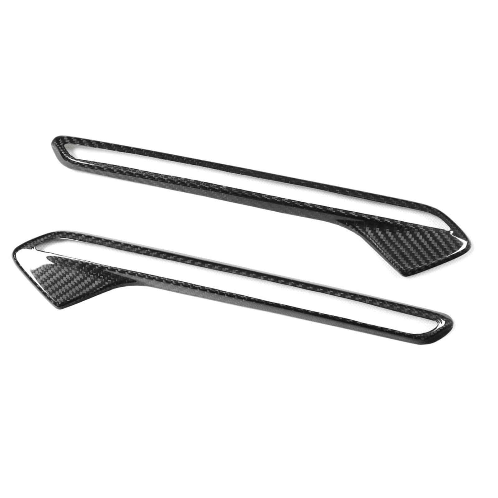 Carbon Fiber Side Fender Air Vent Turn Signal Lamp Trim Cover for BMW M6 F12 F13 - Upgrade Your Luxury Car's Style & Aerodynamics (Perfect for Car Shows & Performance Driving)