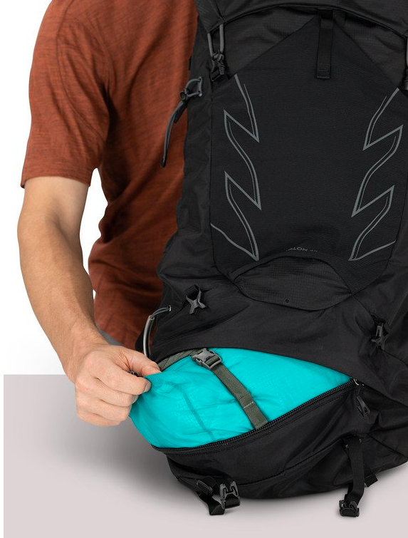Osprey Talon 44 Backpack - Lightweight Hiking Backpack for Men & Women - Durable Travel Backpack with Ventilated Suspension - Perfect for Camping, Trekking & Outdoor Adventures