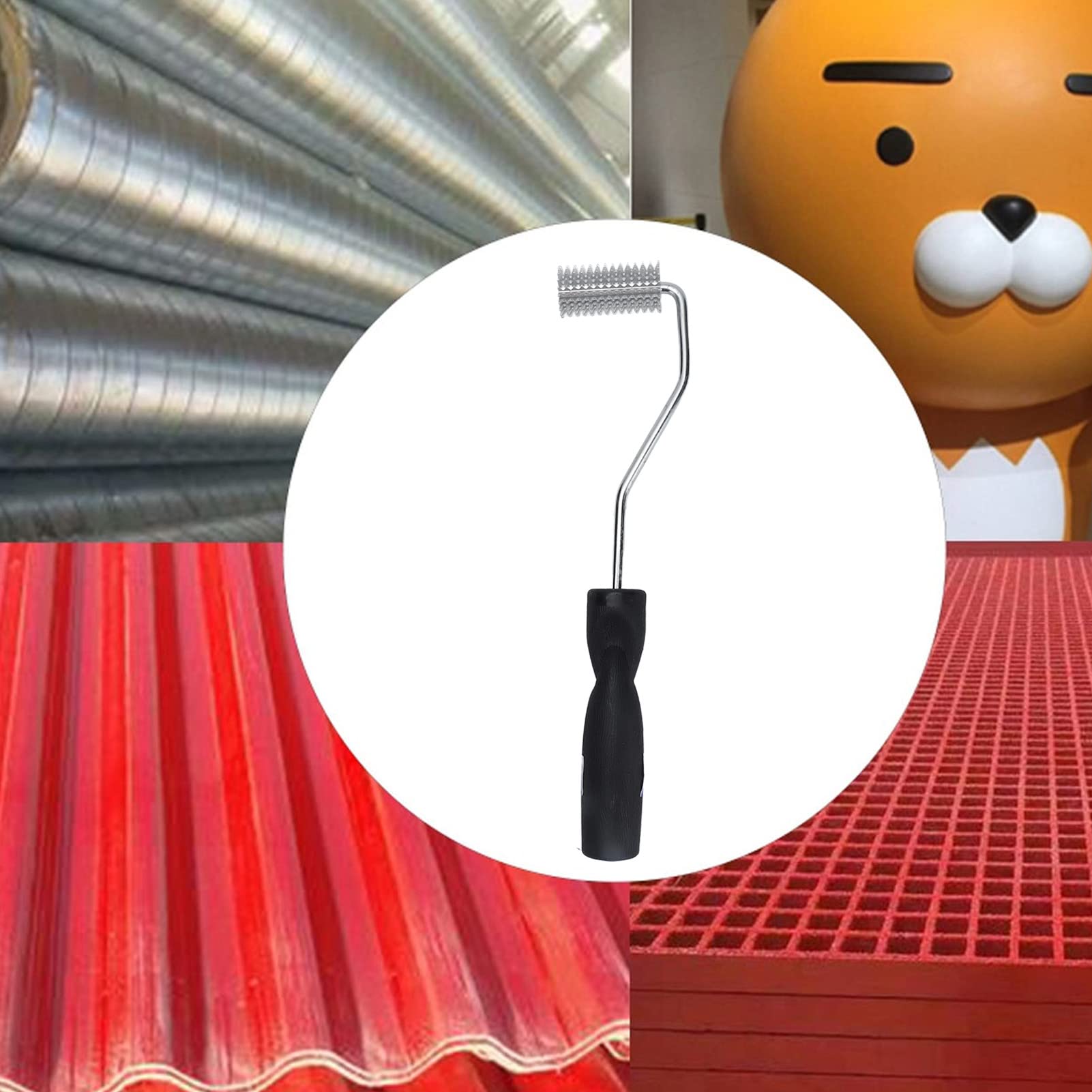 25x50mm Resin Bubble Roller for Glass Manufacturing & Crafting