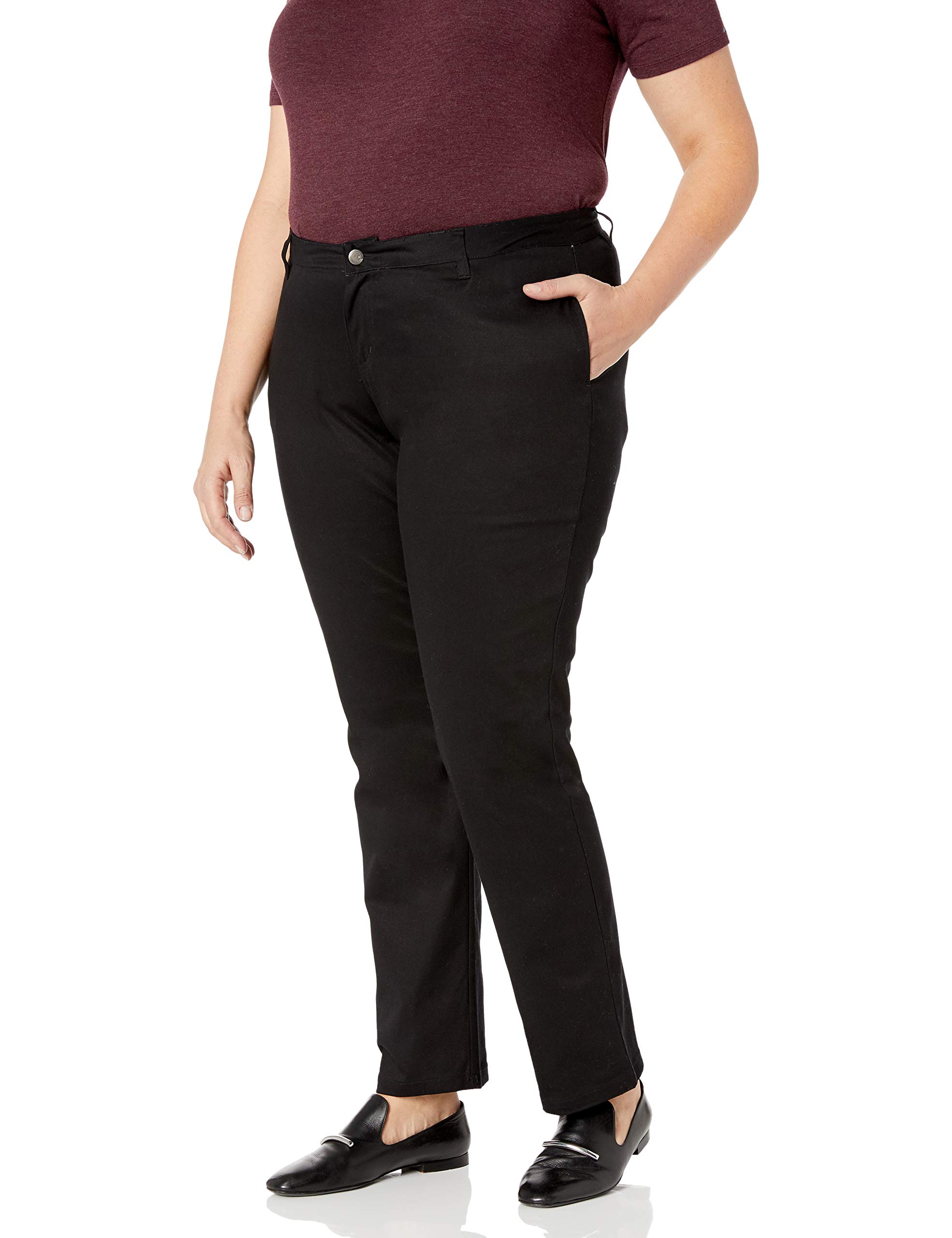 Lee Uniforms Juniors Original Straight Leg Pants - Comfortable School Uniform Pants for Girls | Perfect for Classrooms, Work & Everyday Wear