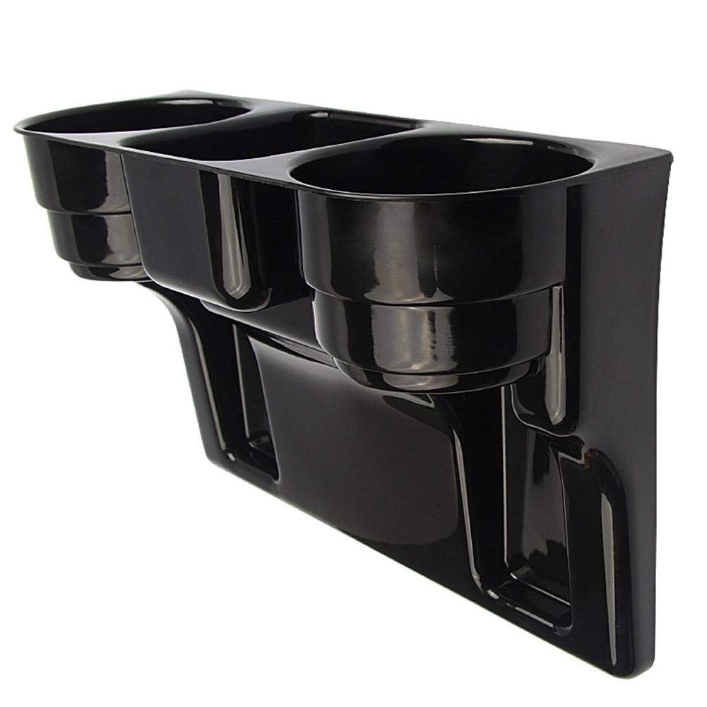 Universal Car Seat Gap Organizer - Multifunctional Storage Pocket for Phones, Keys, Cards & Wallets | Portable Cup Holder Wedge & Gap Catcher Caddy | Perfect for Road Trips, Commuting & Family Travel (Black)