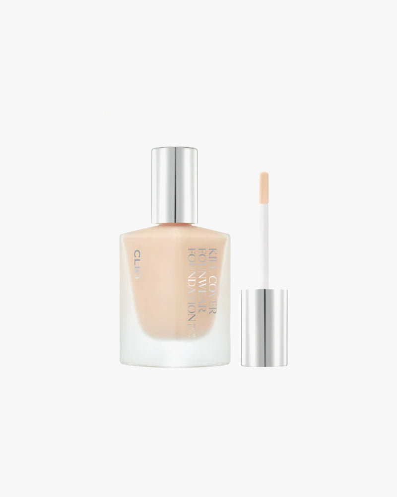 CLIO Kill Cover Foundation Mini - Long Lasting Full Coverage Liquid Makeup for Flawless Skin | Perfect for Daily Wear & Special Occasions