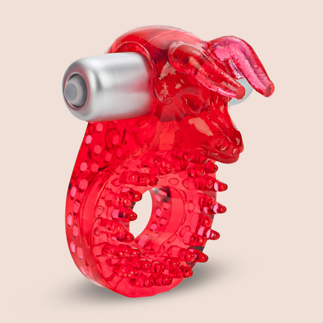 CalExotics Couple's Raging Bull™ Vibrating Cock Ring - Powerful Couples Sex Toy for Enhanced Pleasure & Intimacy | Perfect for Date Nights & Spicing Up Relationships