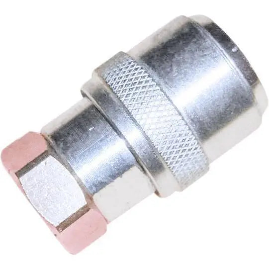 Haltec 1/4 Inch NPT Female Clip On Air Chuck - Heavy Duty Tire Inflator for Cars, Trucks, Bikes & ATVs - Quick Connect Air Compressor Accessory