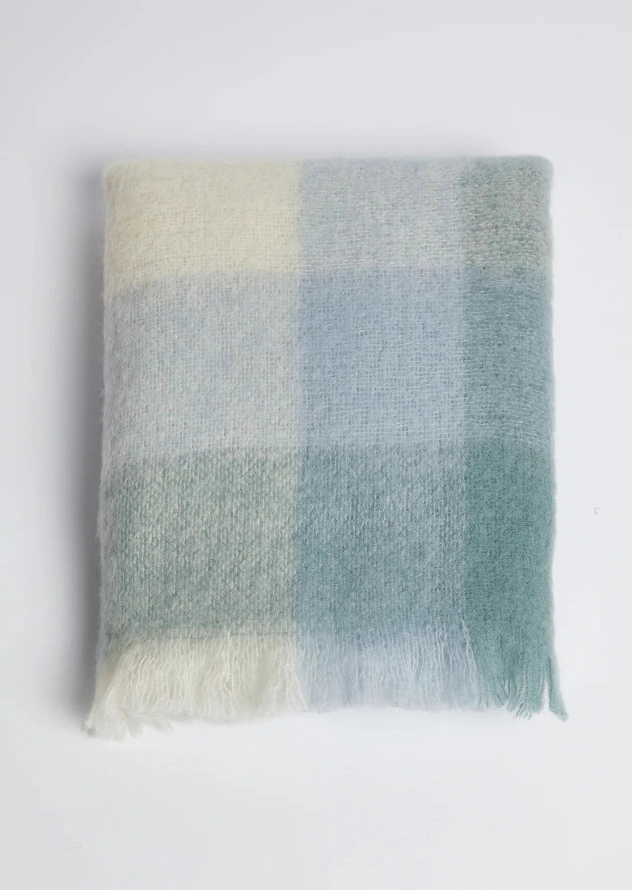 Foxford Clew Bay Topaz Mohair Throw - Luxurious Soft Warm Wool Blanket for Bed, Sofa & Travel - Cozy Home Decor & Perfect Gift for Winter