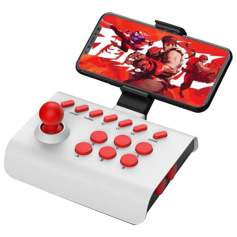 Szaerfa Arcade Fighting Stick Joystick Controller for Nintendo Switch, PS4, PS3, PC, Android & iOS - Professional Esports Gaming Controller for Street Fighter, Tekken, Mortal Kombat - Perfect for Competitive Play & Online Tournaments - Great Gift for Gamers - Use Cases: Home Gaming, eSports Training, Multiplayer Battles, Arcade Revival, Fighting Game Tournaments, Retro Gaming Parties