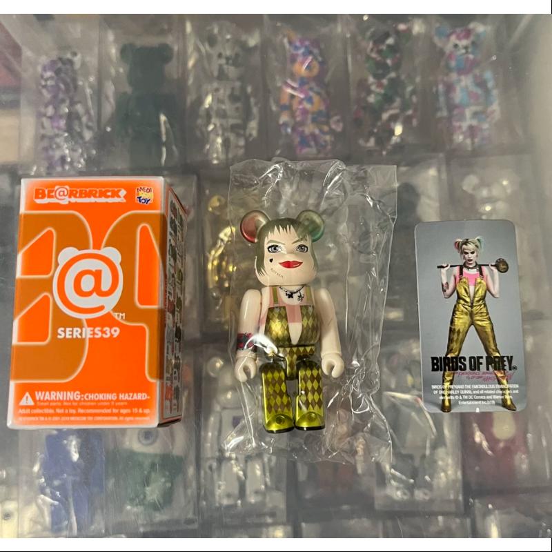 Bearbrick Series 39 Secret Harley Quinn 100% Collectible Figure - Limited Edition Vinyl Art Toy for Display & Collection - Perfect for Superhero Fans, Home Decor, and Gift Giving