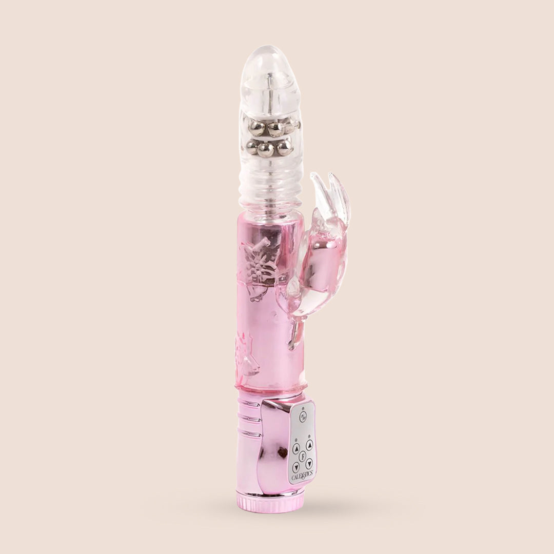 Jack Rabbit® Thrusting Orgasm™ - Powerful Thrusting, Rotating & Vibrating Rabbit Vibrator for Women - Perfect for Solo Play & Couples Intimacy