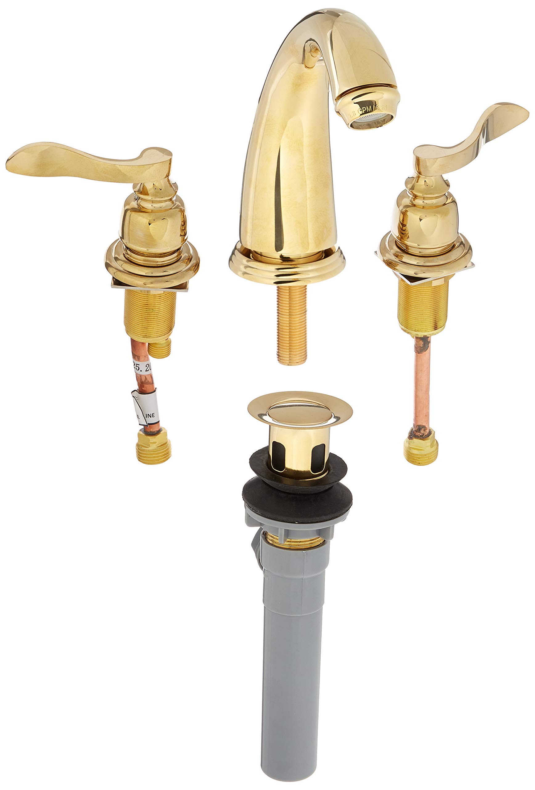 Kingston Brass KB8982NFL NuWave French Widespread Bathroom Faucet - 6