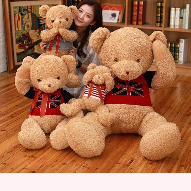 51 Inch Giant Stuffed Teddy Bear - 4.2ft Huge Plush Bear Toy | Perfect for Valentine's Gifts, Nursery Decor, and Birthday Surprises